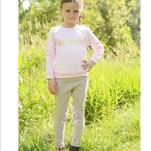 Belle and Bow pony girl sweatshirt
